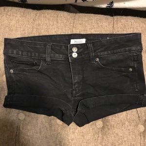 Mudd Size 5 Black Jean Shorts